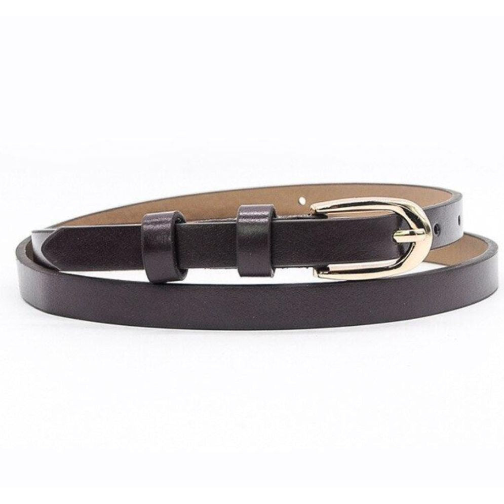 Ceinture Fine pour Femme Modèle Diopy - La Ceinturerie
