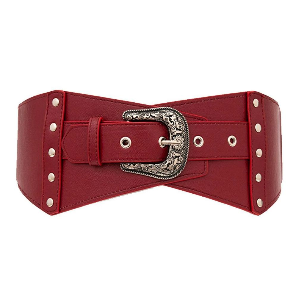 Ceinture Large Élastique Taille Haute pour Femme Modèle Odile - La Ceinturerie