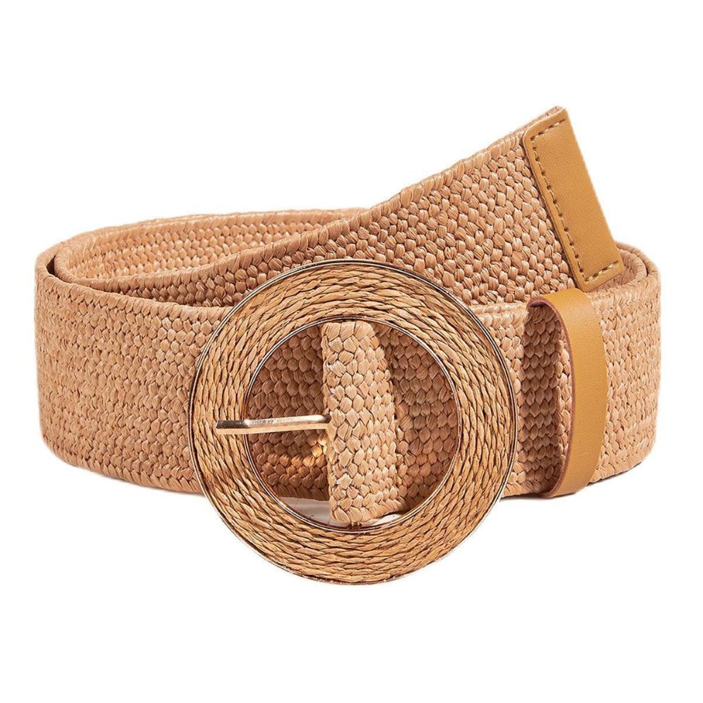 Ceinture Large en Raphia Modèle Yatokia