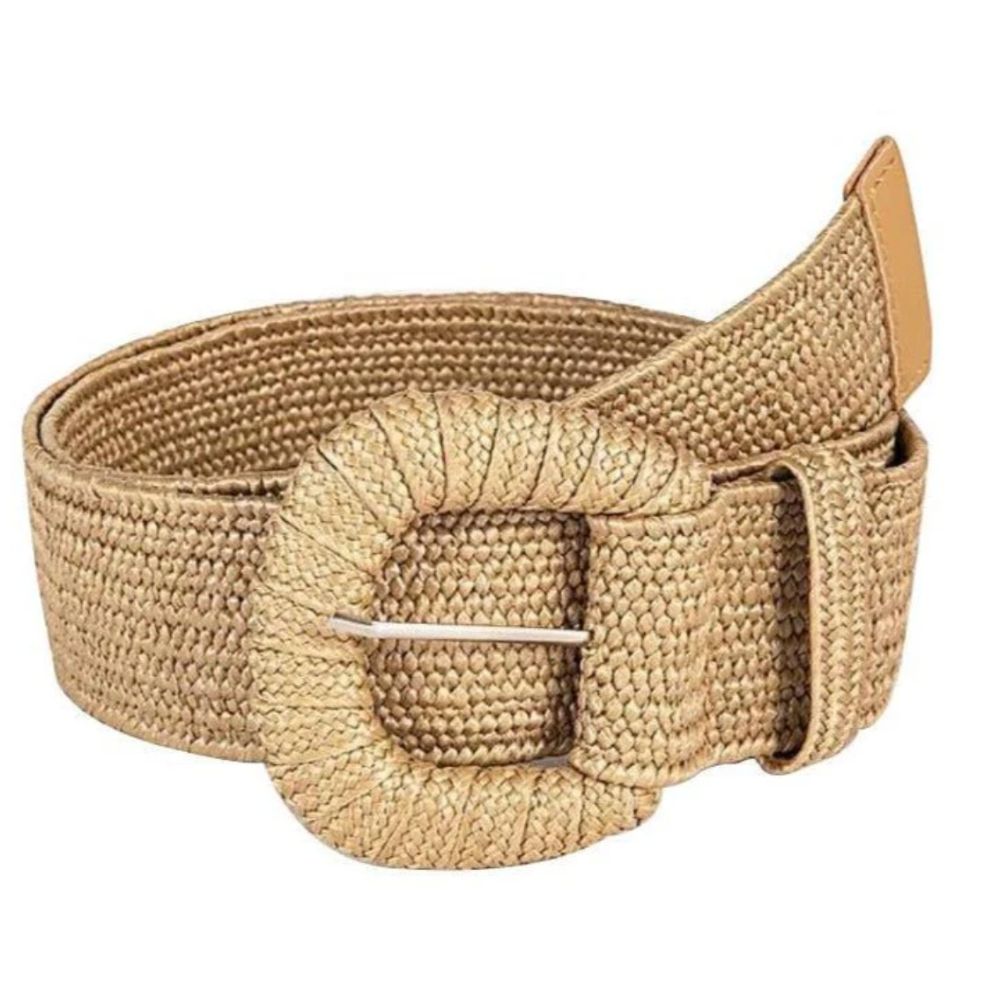 Ceinture Large en Raphia - La Ceinturerie