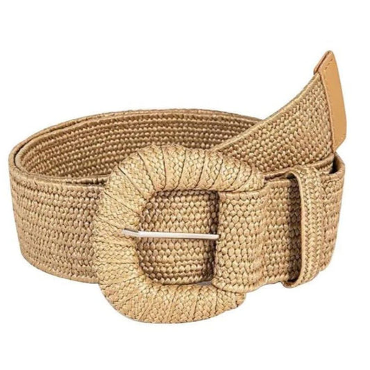 Ceinture Large en Raphia - La Ceinturerie