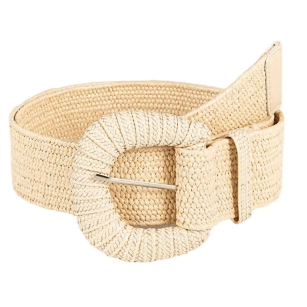 Ceinture Large en Raphia - La Ceinturerie