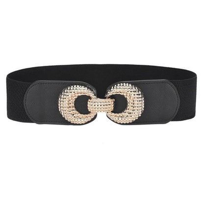 Ceinture Large Élastique Taille Haute Modèle Piharii - La Ceinturerie