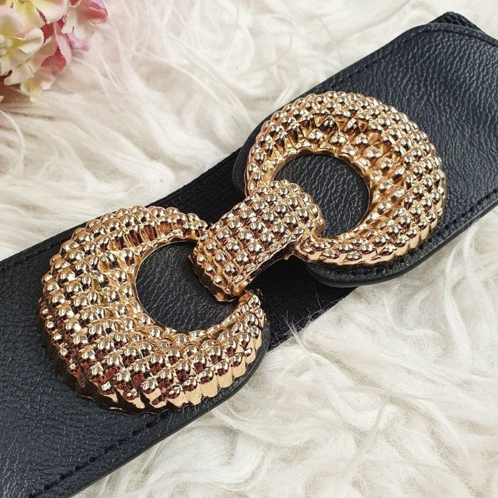 Ceinture Large Élastique Taille Haute Modèle Piharii - La Ceinturerie