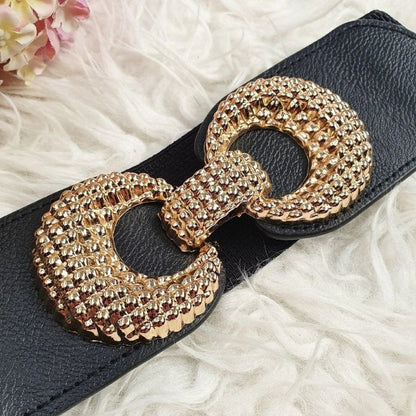 Ceinture Large Élastique Taille Haute Modèle Piharii - La Ceinturerie