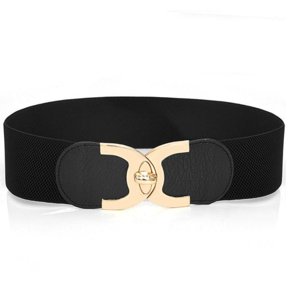 Ceinture Large et Élastique Taille Haute Modèle Anita - La Ceinturerie