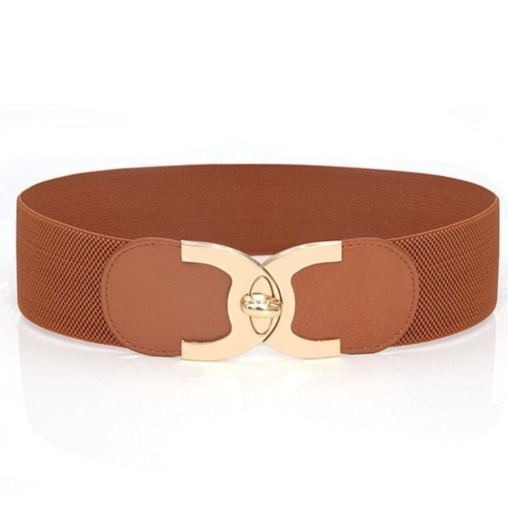 Ceinture Large et Élastique Taille Haute Modèle Anita - La Ceinturerie