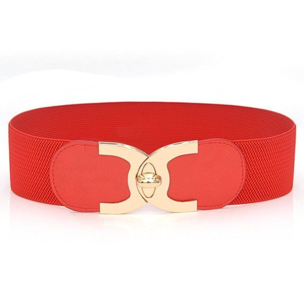 Ceinture Large et Élastique Taille Haute Modèle Anita - La Ceinturerie