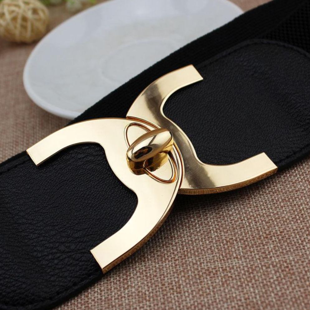 Ceinture Large et Élastique Taille Haute Modèle Anita - La Ceinturerie
