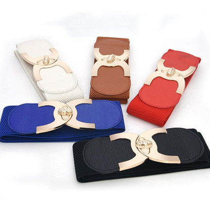 Ceinture Large et Élastique Taille Haute Modèle Anita - La Ceinturerie