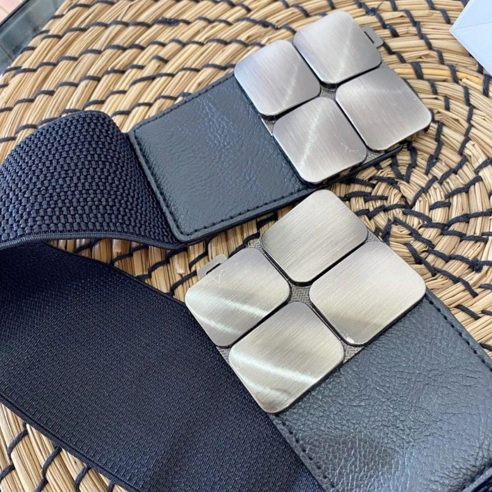 Ceinture Large Élastique Taille Haute Femme Modèle Gwen - La Ceinturerie