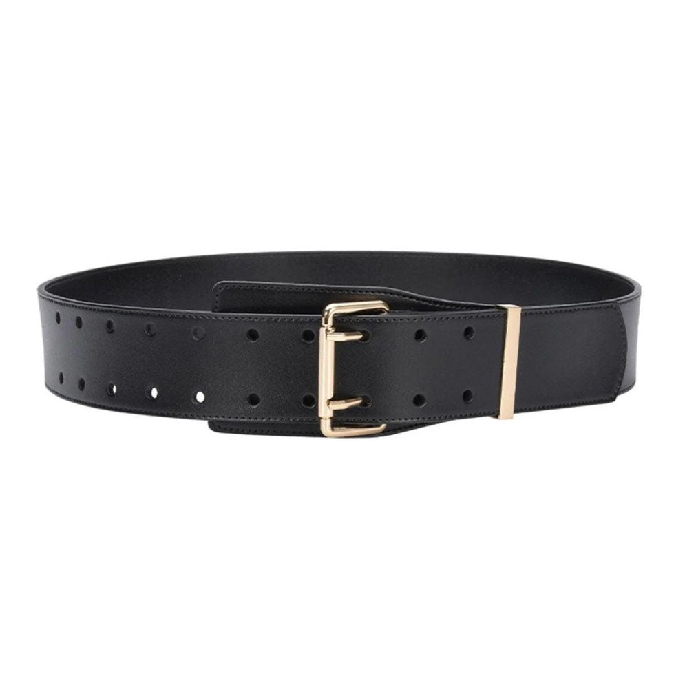 Ceinture Taille Haute Double Ardillon Modèle Tania - La Ceinturerie