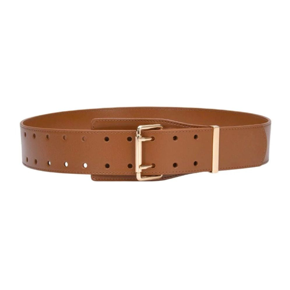 Ceinture Taille Haute Double Ardillon Modèle Tania - La Ceinturerie