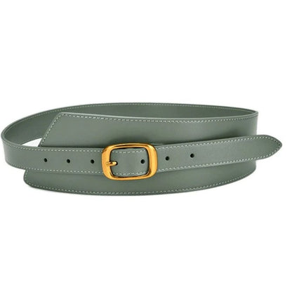Ceinture Large Taille Haute pour Femme Modèle Munatia Verte