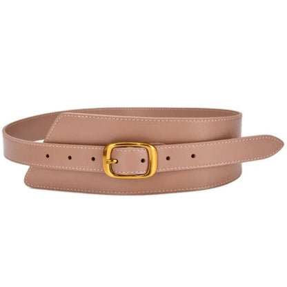 Ceinture Large Taille Haute pour Femme Modèle Munatia Rose