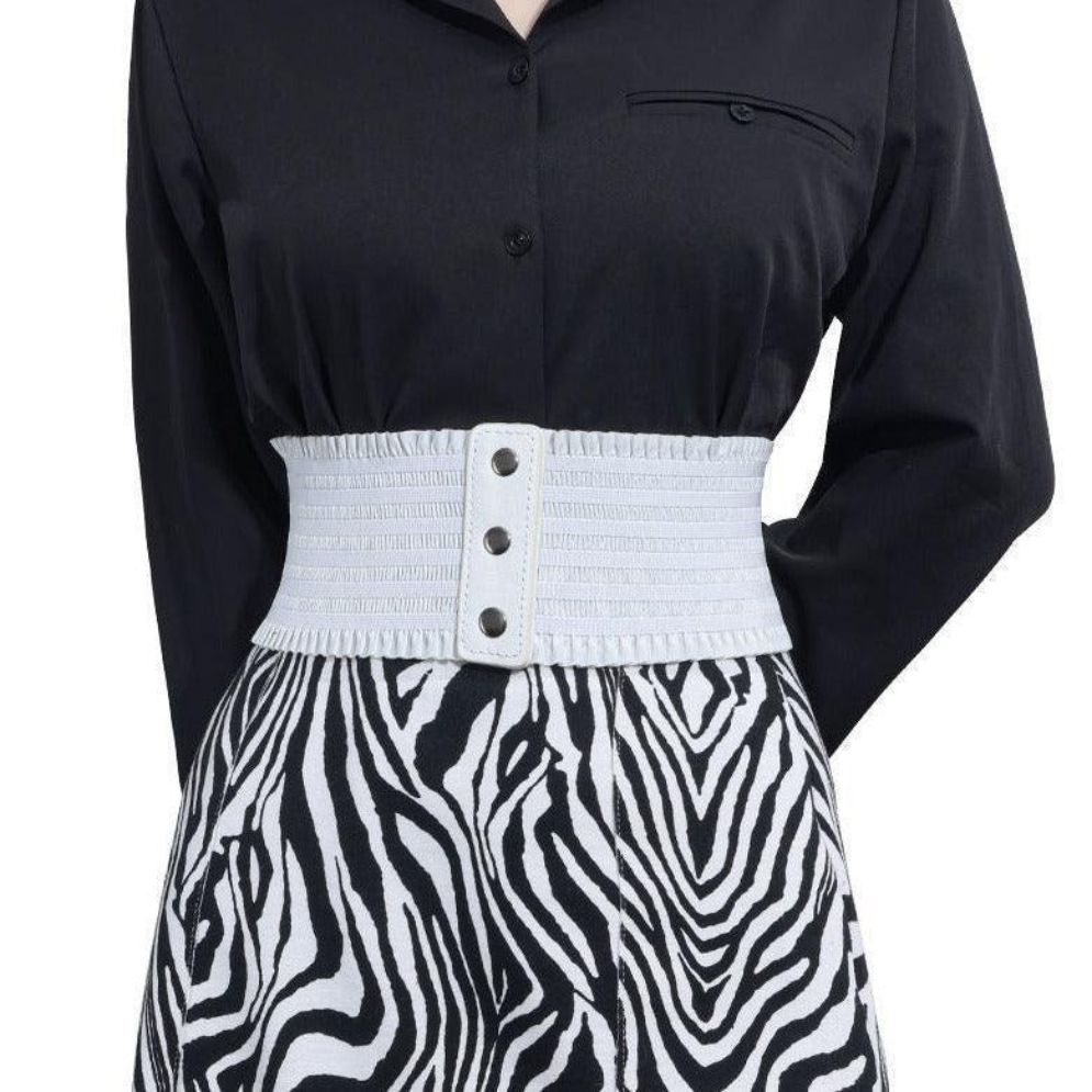 Ceinture Large Taille Haute pour Femme Modèle Sophia - La Ceinturerie