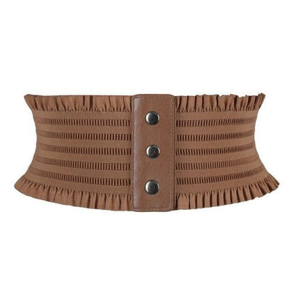 Ceinture Large Taille Haute pour Femme Modèle Sophia - La Ceinturerie