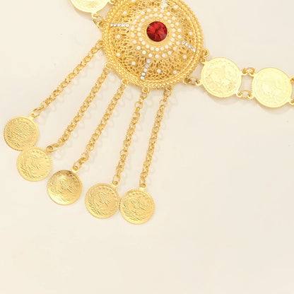 Ceinture Marocaine à Médaillons Modèle Latifa - La Ceinturerie
