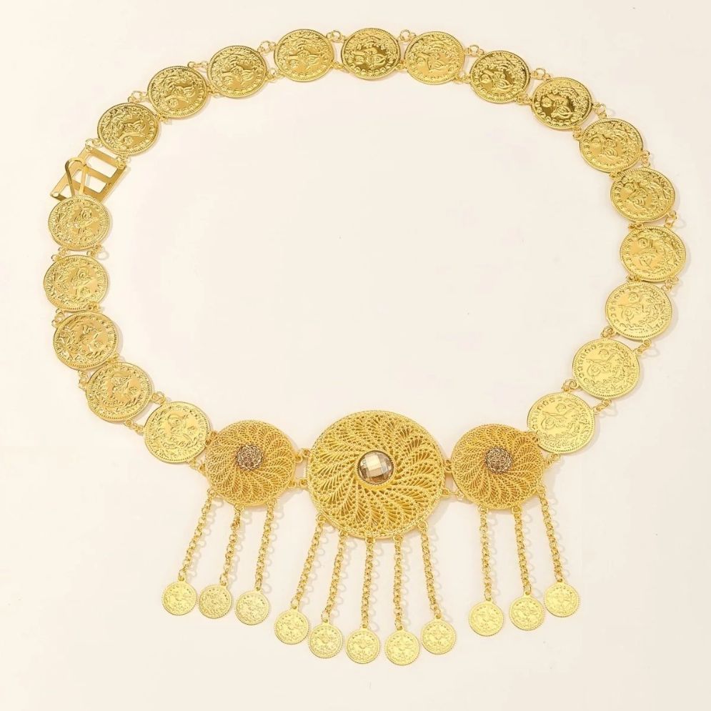 Ceinture Marocaine Médaillons Modèle Lalami - La Ceinturerie