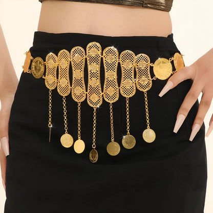 Ceinture Marocaine Motifs Médaillons Modèle Imane - La Ceinturerie