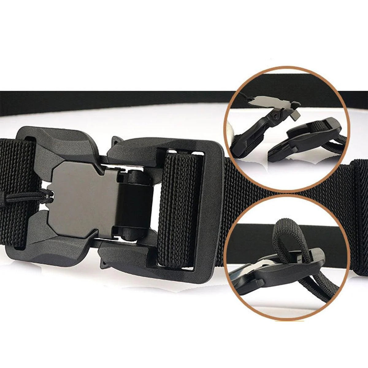 Ceinture Militaire Tactique Élastique Modèle Alan - La Ceinturerie

