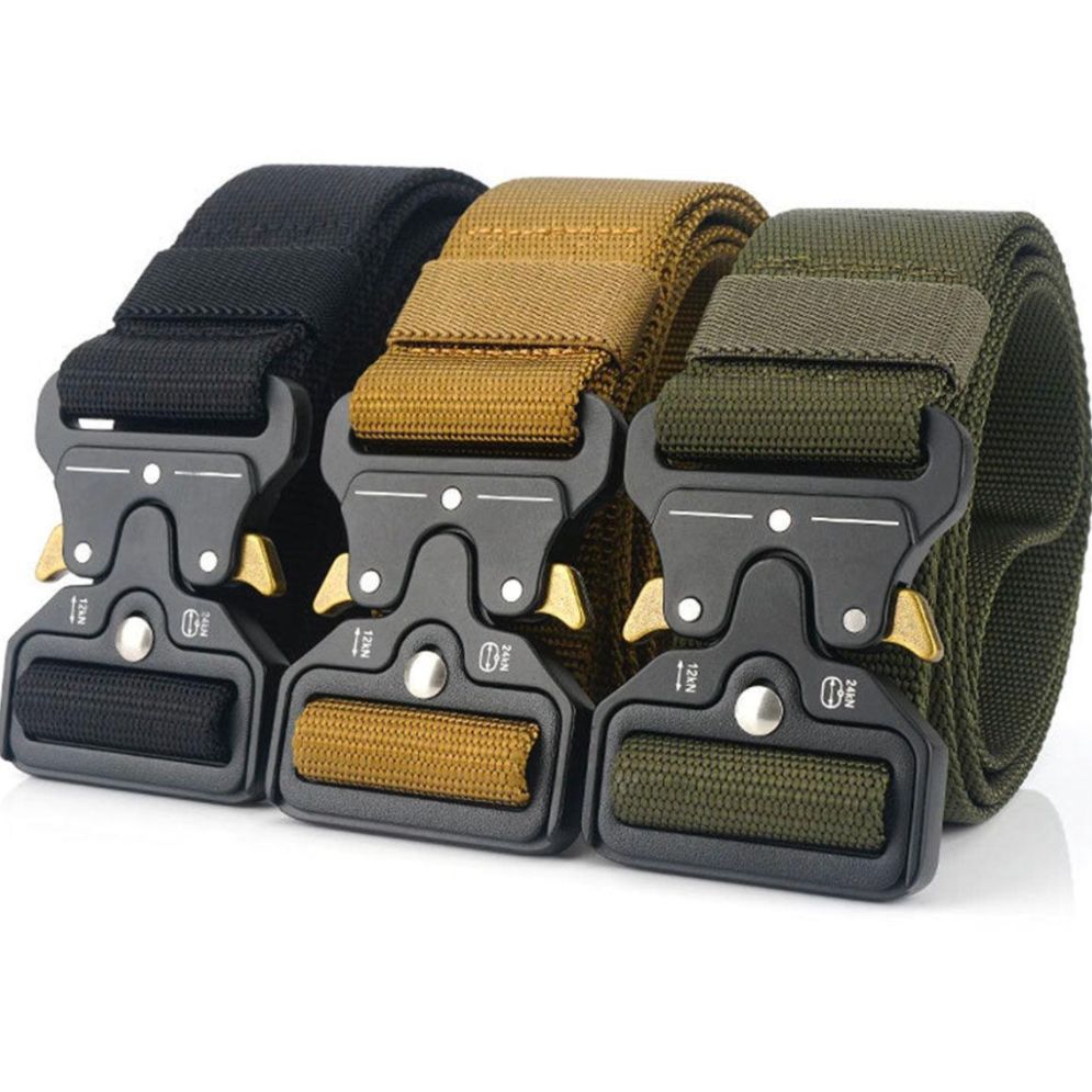 Ceinture Militaire Tactique Élastique Modèle Balki - La Ceinturerie
