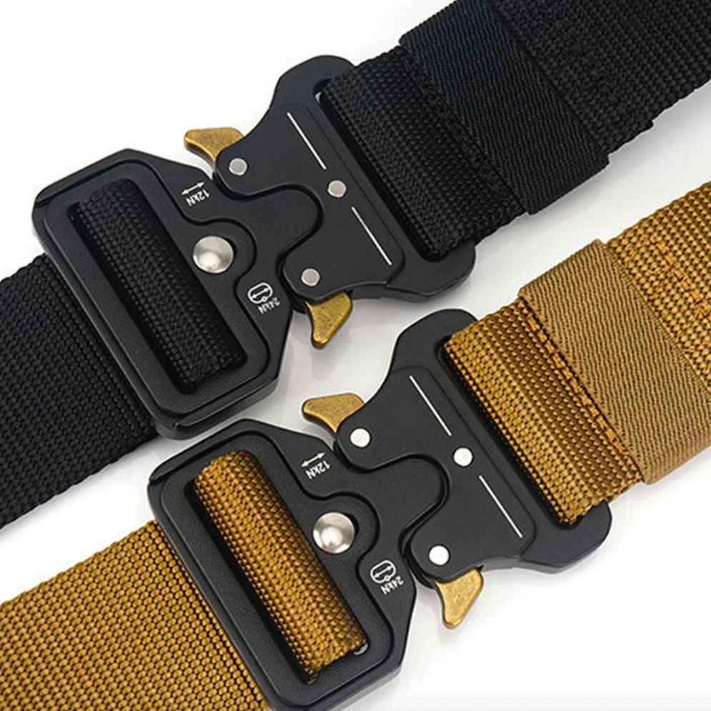 Ceinture Militaire Tactique Élastique Modèle Balki - La Ceinturerie
