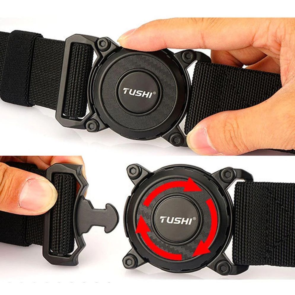 Ceinture Militaire Tactique Élastique Modèle Magjan - La Ceinturerie
