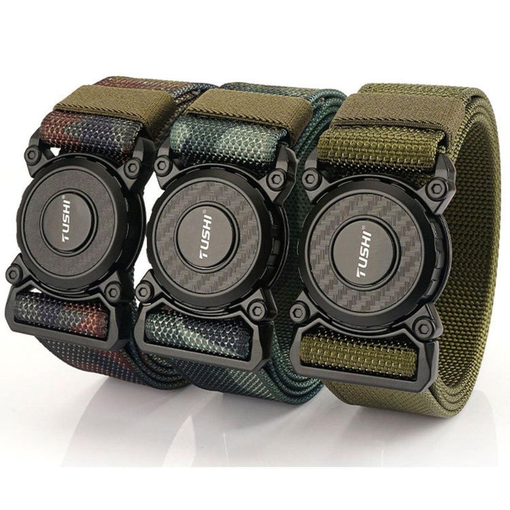 Ceinture Militaire Tactique Élastique Modèle Magjan - La Ceinturerie
