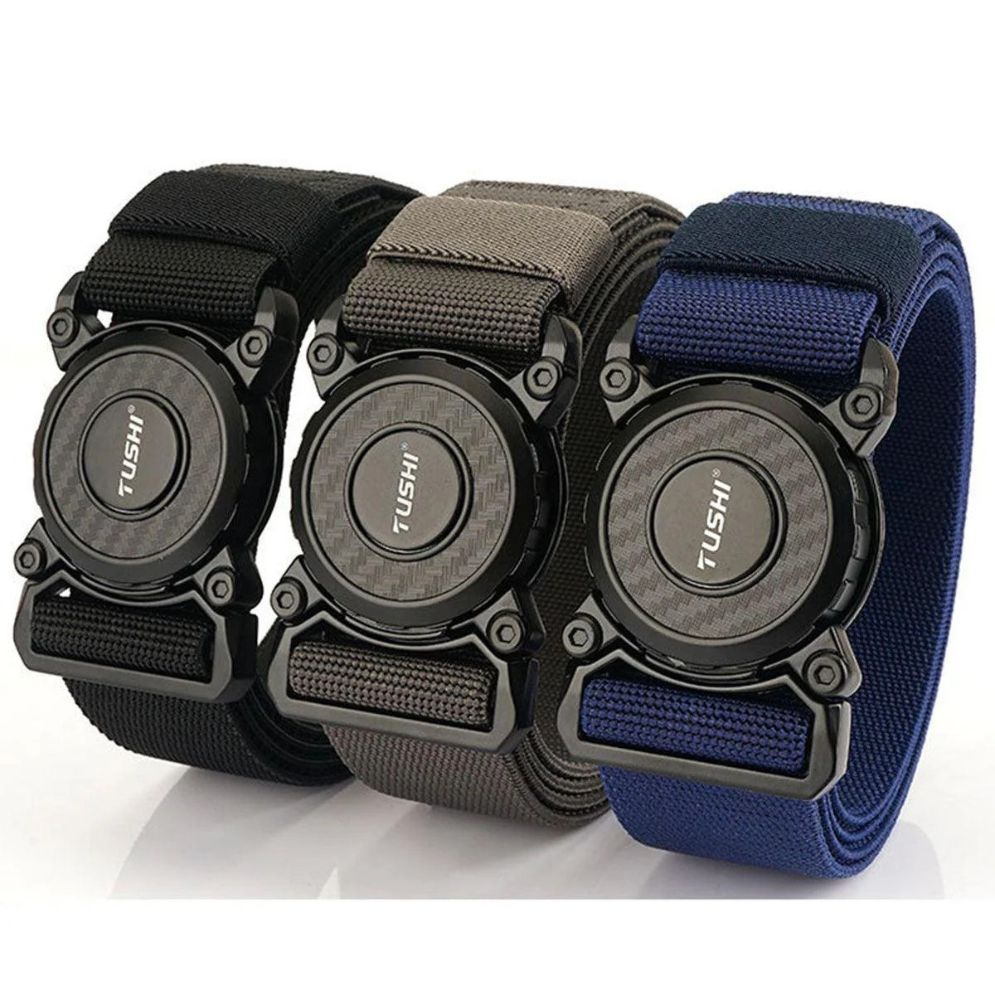 Ceinture Militaire Tactique Élastique Modèle Magjan - La Ceinturerie

