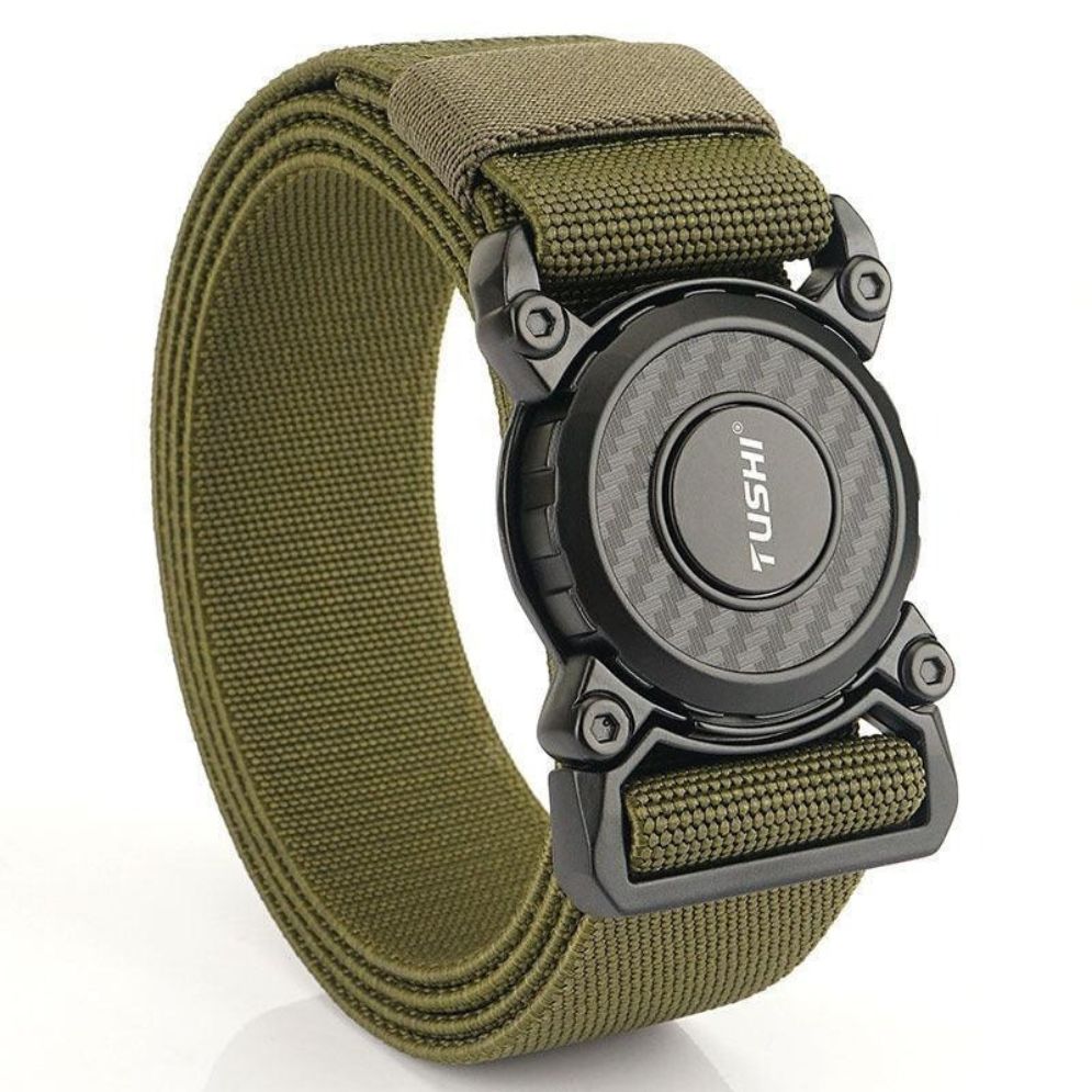Ceinture Militaire Tactique Élastique Modèle Magjan - La Ceinturerie
