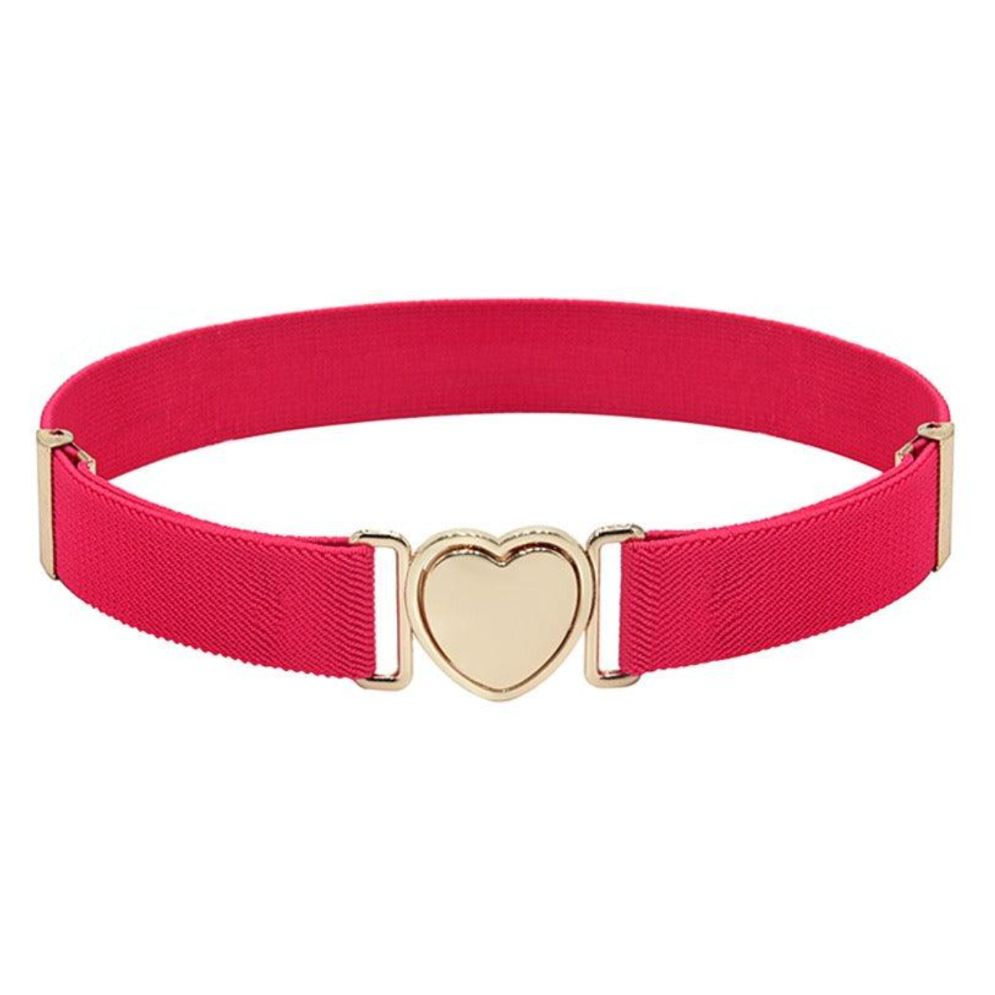 Ceinture Pour Fille Avec Boucle En Cœur - La Ceinturerie