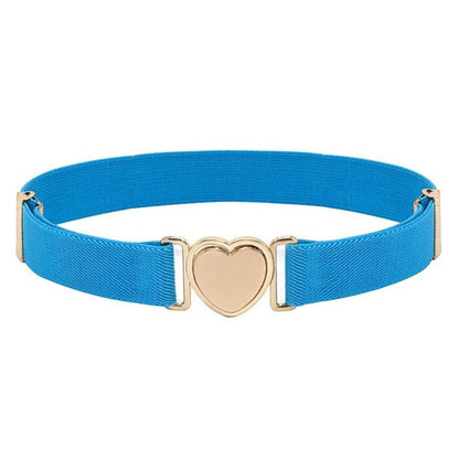 Ceinture Pour Fille Avec Boucle En Cœur - La Ceinturerie