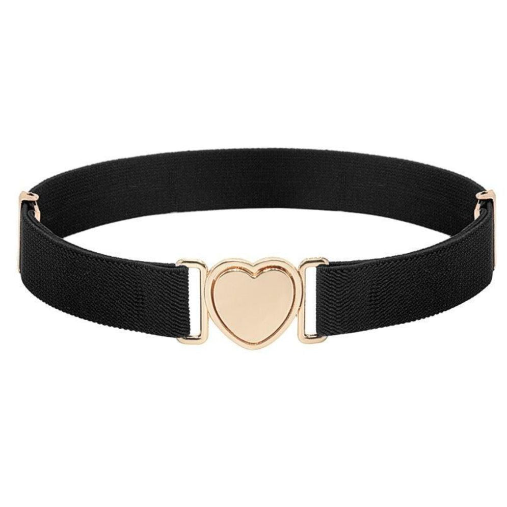 Ceinture Pour Fille Avec Boucle En Cœur - La Ceinturerie