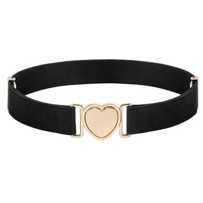 Ceinture Pour Fille Avec Boucle En Cœur - La Ceinturerie