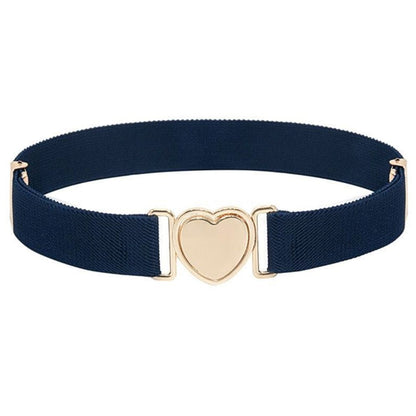 Ceinture Pour Fille Avec Boucle En Cœur - La Ceinturerie