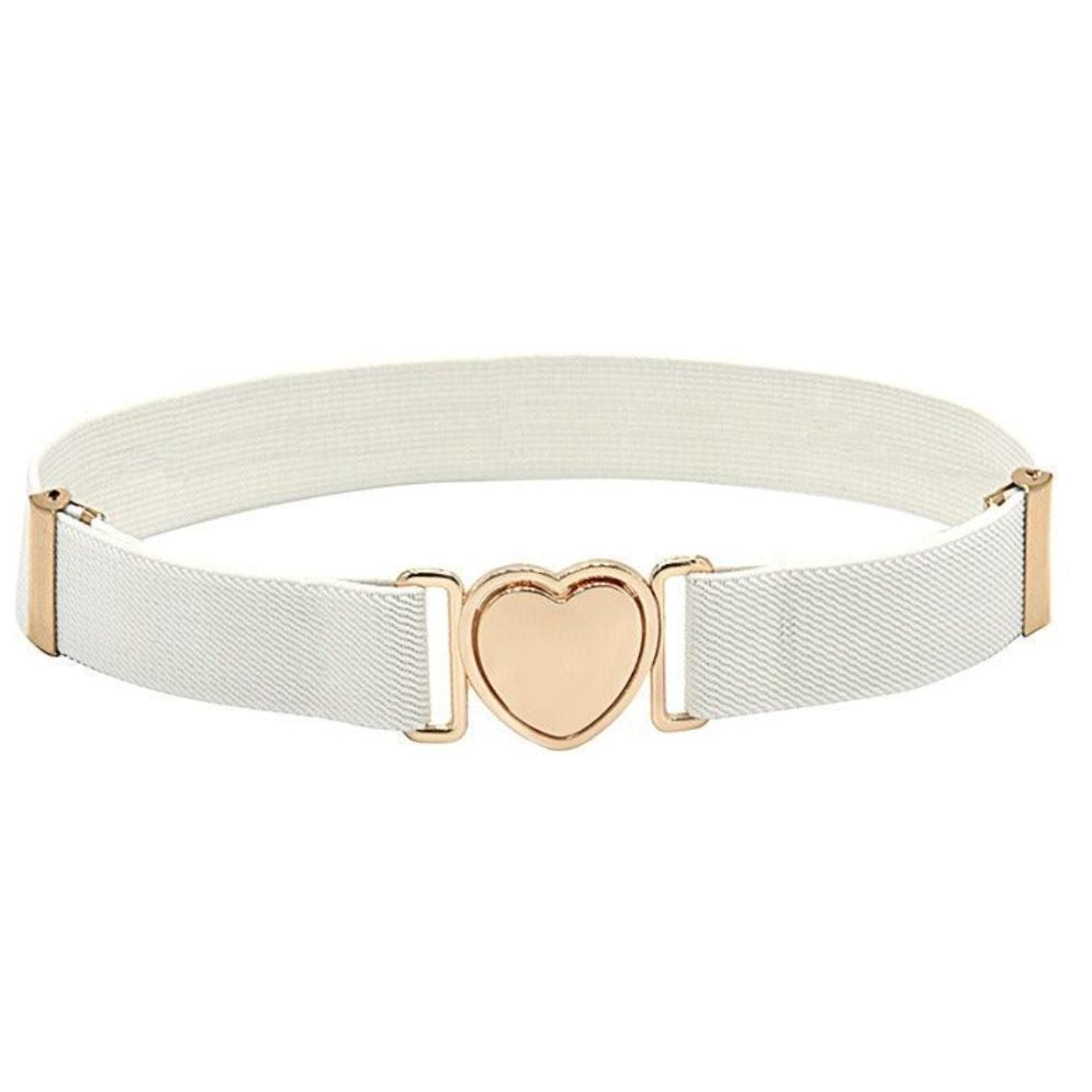 Ceinture Pour Fille Avec Boucle En Cœur - La Ceinturerie