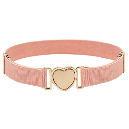 Ceinture Pour Fille Avec Boucle En Cœur - La Ceinturerie