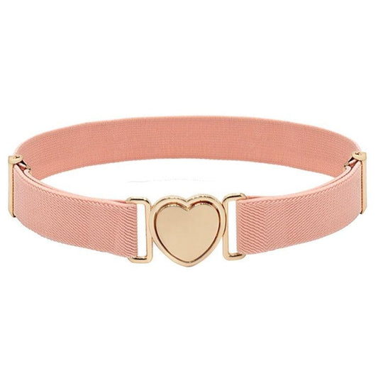 Ceinture Pour Fille Avec Boucle En Cœur - La Ceinturerie