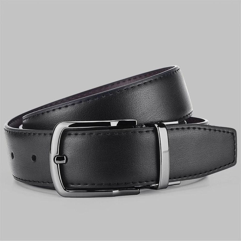 Ceinture Réversible 2 en 1 en Cuir Modèle Kaarel - La Ceinturerie
