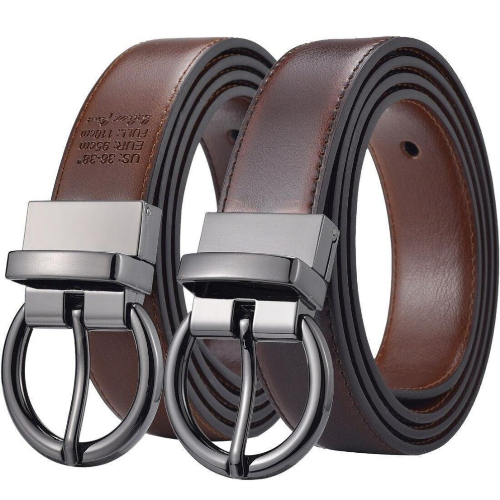 Ceinture Réversible 2 en 1 Cuir Femme Modèle Camille - La Ceinturerie