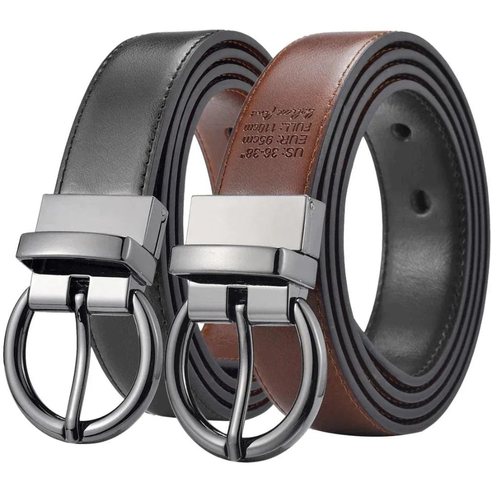 Ceinture Réversible 2 en 1 Cuir Femme Modèle Camille - La Ceinturerie