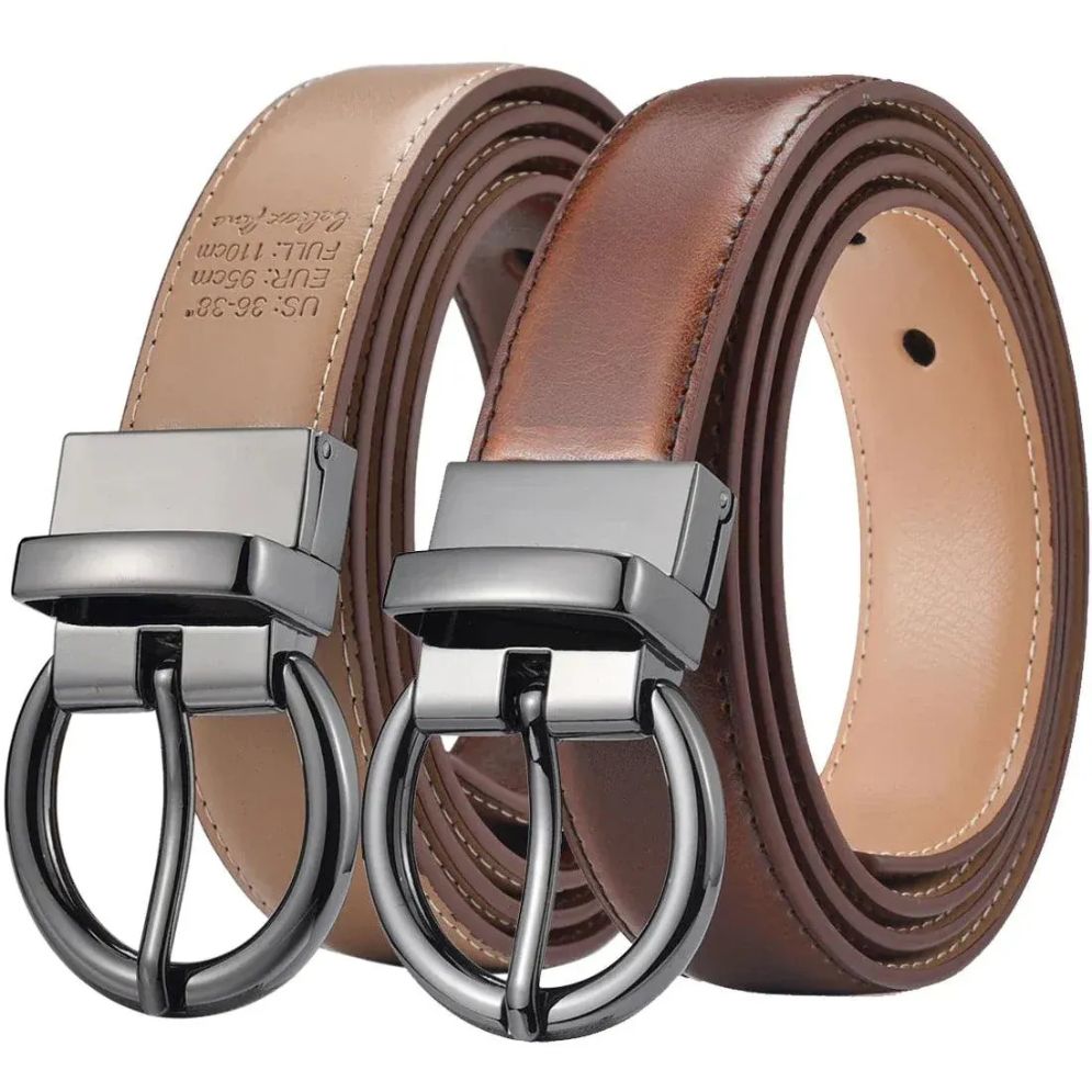Ceinture Réversible 2 en 1 Cuir Femme Modèle Camille - La Ceinturerie
