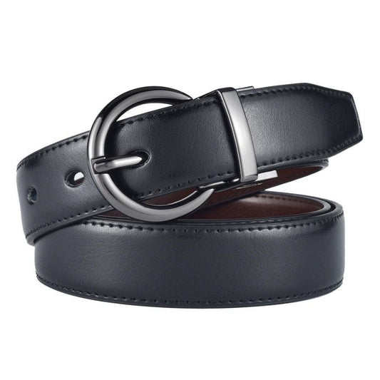 Ceinture Réversible 2 en 1 Cuir Femme Modèle Camille - La Ceinturerie