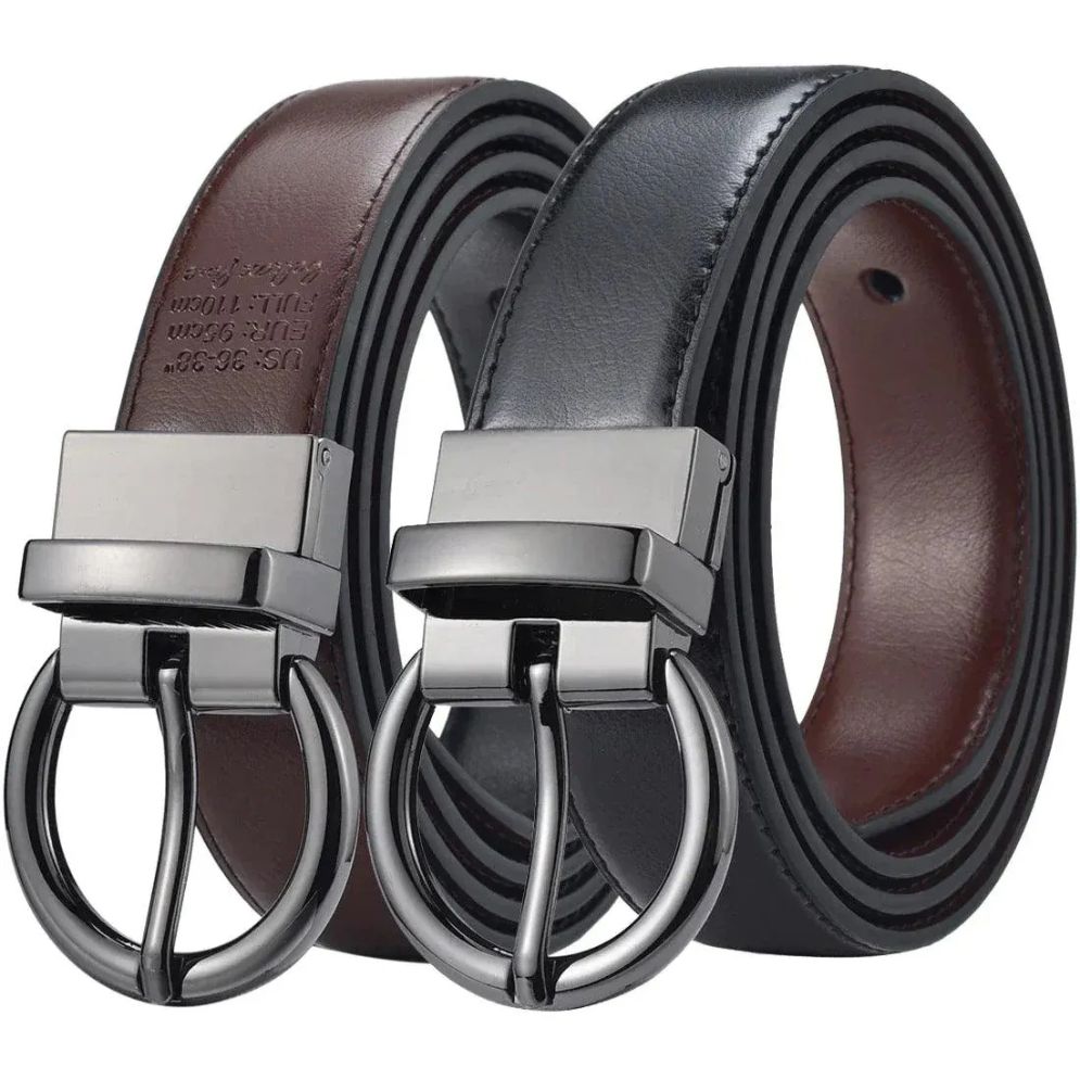 Ceinture Réversible 2 en 1 Cuir Femme Modèle Camille - La Ceinturerie