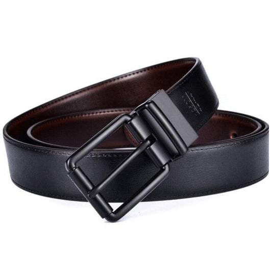 Ceinture Réversible en Cuir pour Homme Modèle Tommy - La Ceinturerie