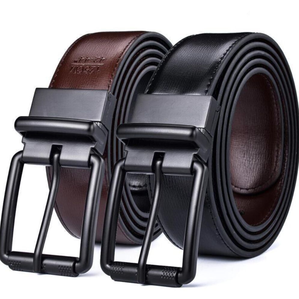 Ceinture Réversible en Cuir pour Homme Modèle Tommy | La Ceinturerie