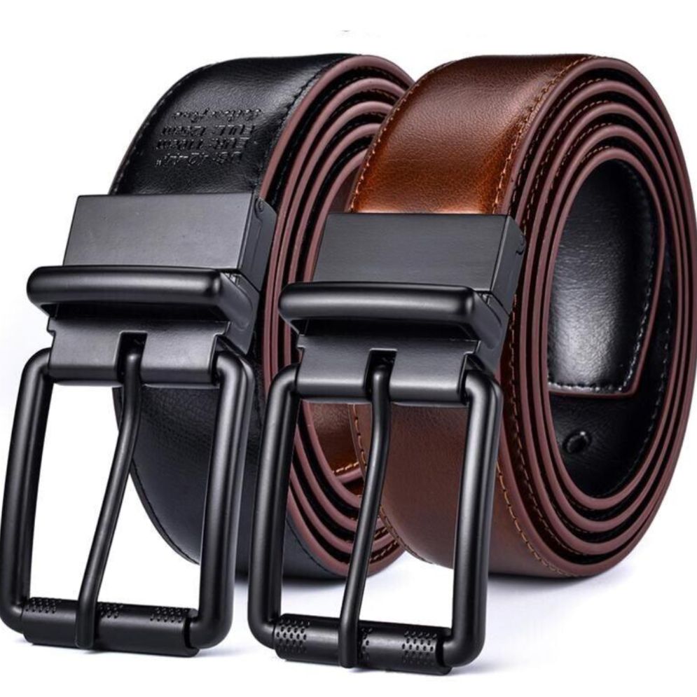 Ceinture Réversible en Cuir pour Homme Modèle Tommy | La Ceinturerie