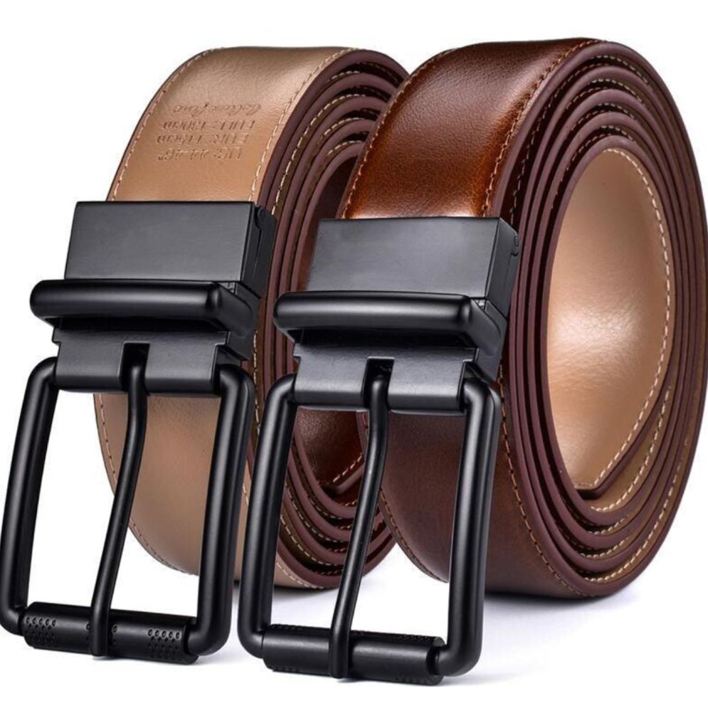 Ceinture Réversible en Cuir pour Homme Modèle Tommy | La Ceinturerie