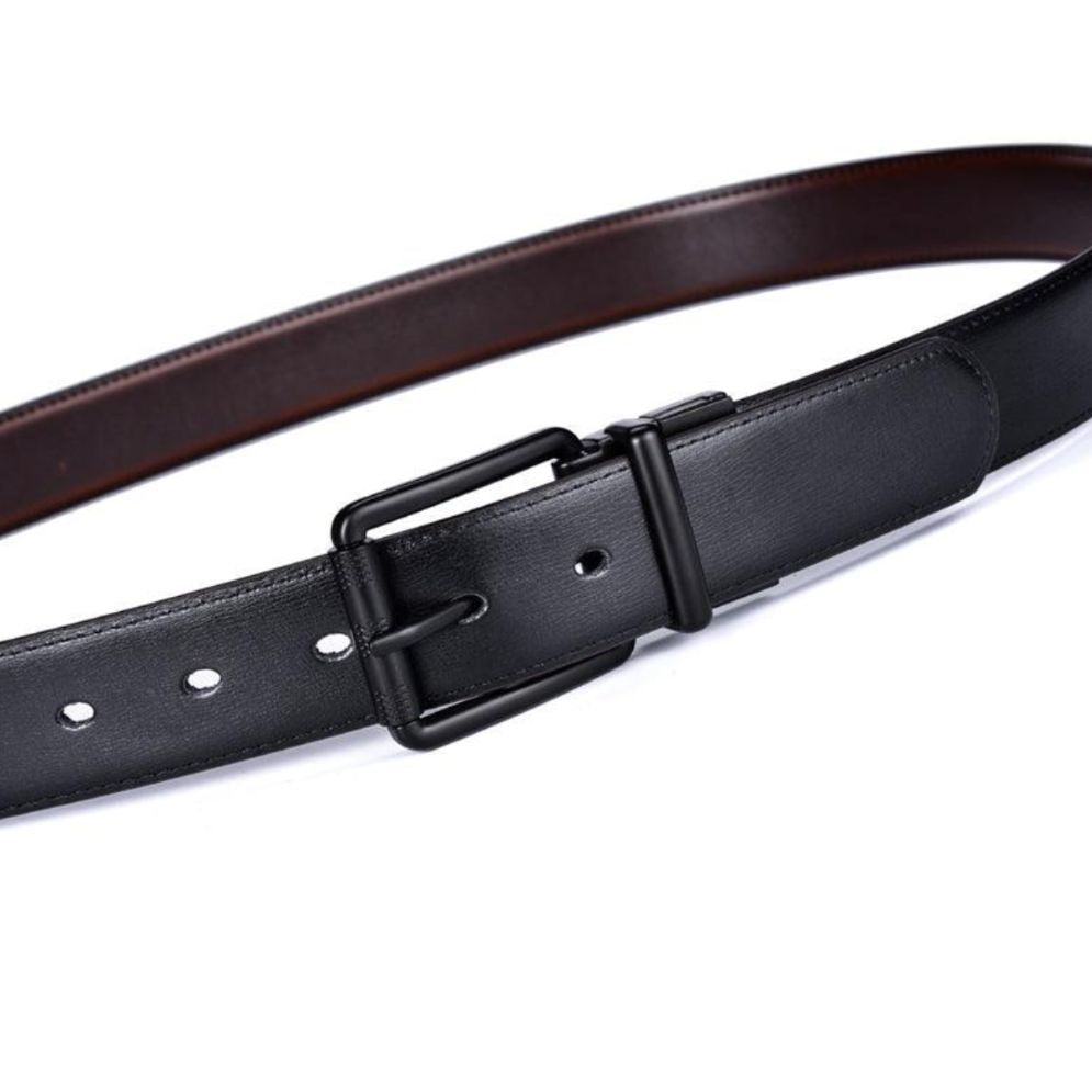 Ceinture Réversible en Cuir pour Homme Modèle Tommy | La Ceinturerie